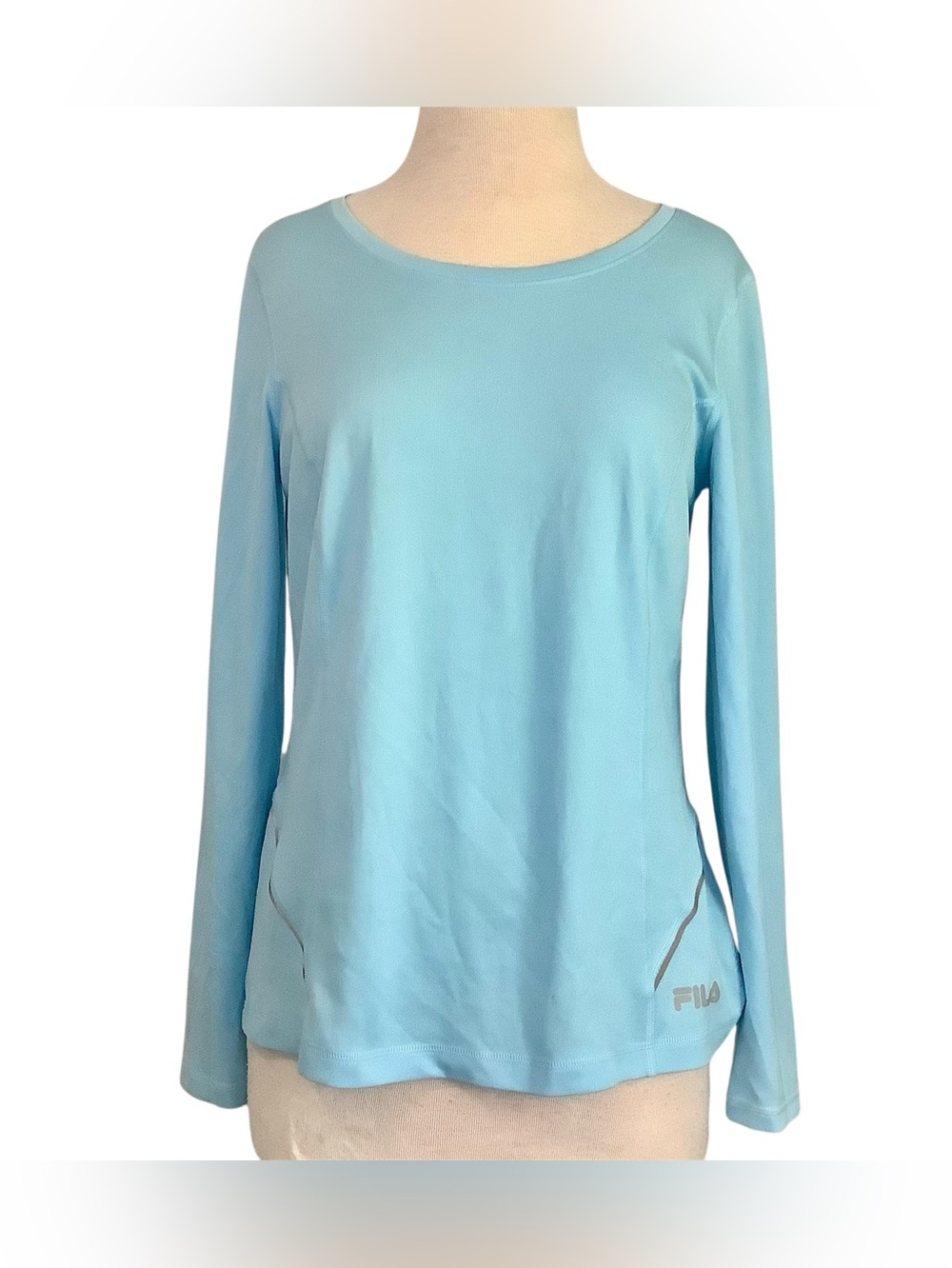 Fila Light Blue Long Sleeve Women's Top